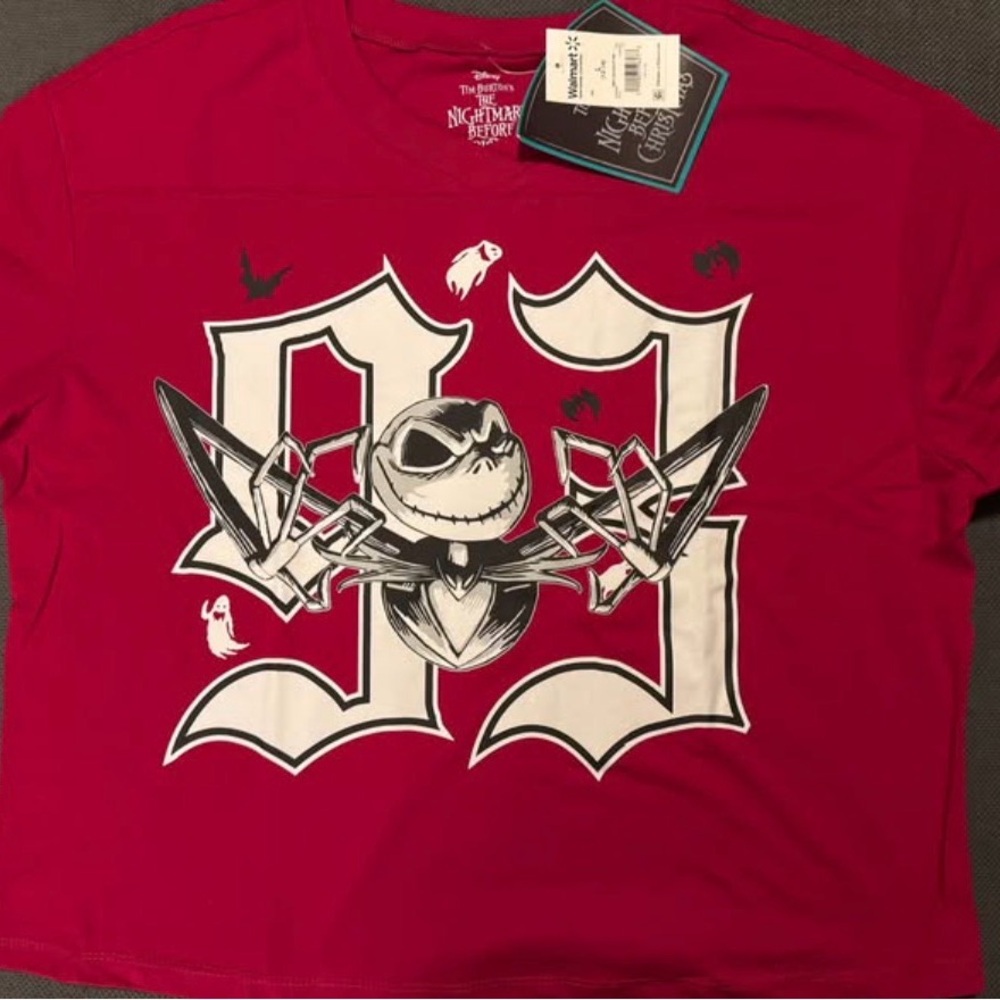 Nightmare Before Christmas Red Graphic Tee